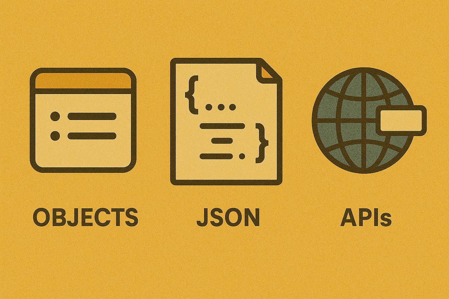 Programming in the Small 3: Objects, JSON, and APIs in JavaScript