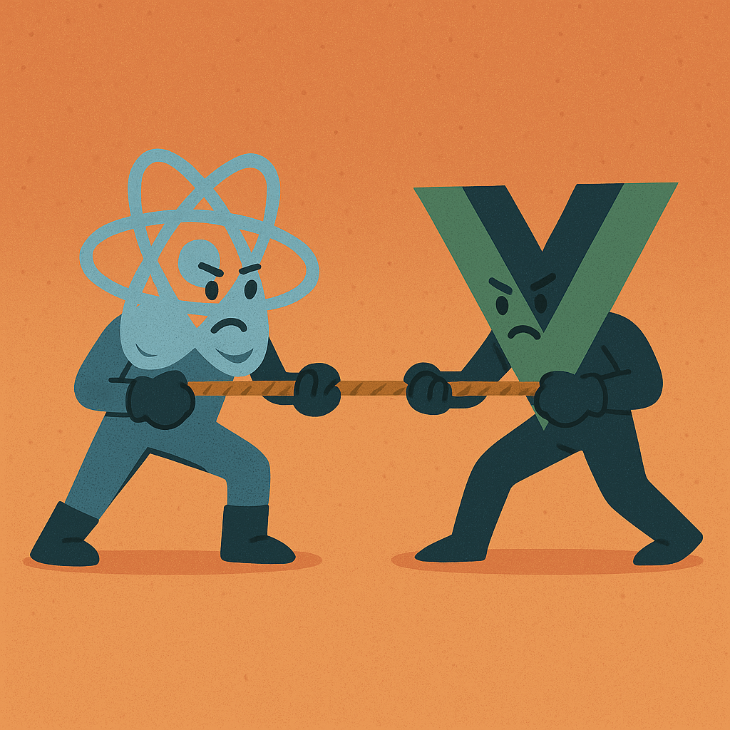React vs Vue: The Battle for the Frontend