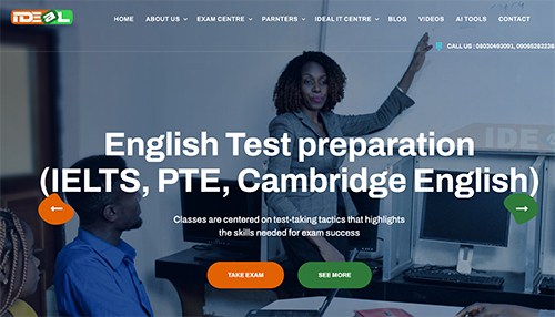 Ideal IT Center Website